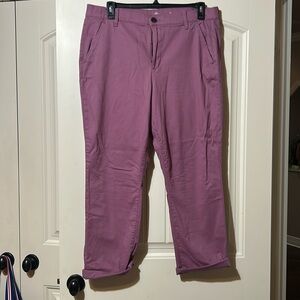 Size 16 St. John’s Bay Girlfriend Chino Pants.